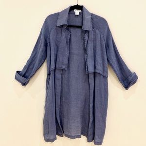 NWOT Notch Open-Front Lightweight Jacket